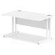 Rayleigh Cantilever 800mm Deep Straight Office Desk